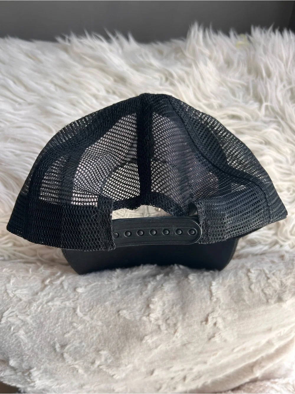 Woven Straw & Black Embroidered Horse Cap